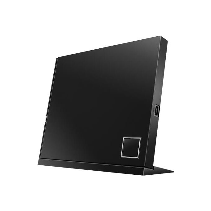 ASUS SBW-06D2X-U-BLACK-ASUS Masterizzatore Blue-Ray Esterno SLIM 6x USB 2.0 Magic Cinema Technology Stand Verticale Power2go8 Supporta BD-XL