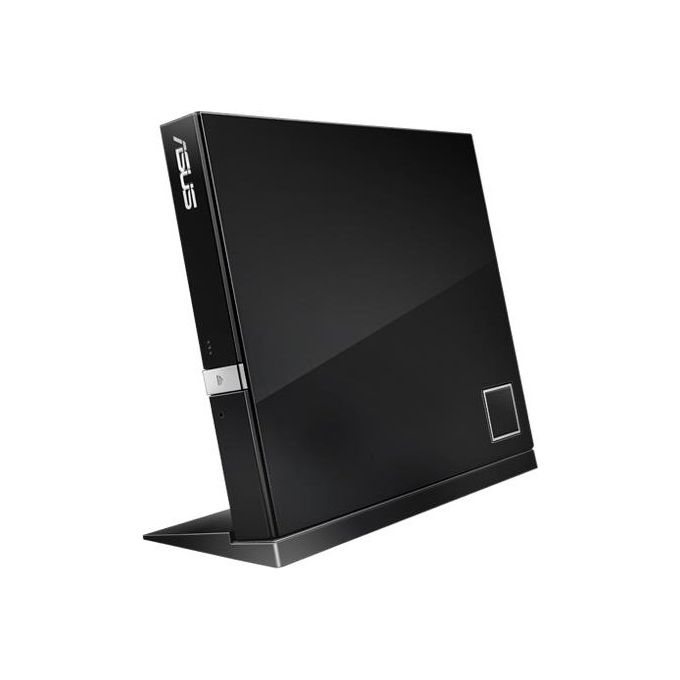 ASUS SBW-06D2X-U-BLACK-ASUS Masterizzatore Blue-Ray Esterno SLIM 6x USB 2.0 Magic Cinema Technology Stand Verticale Power2go8 Supporta BD-XL