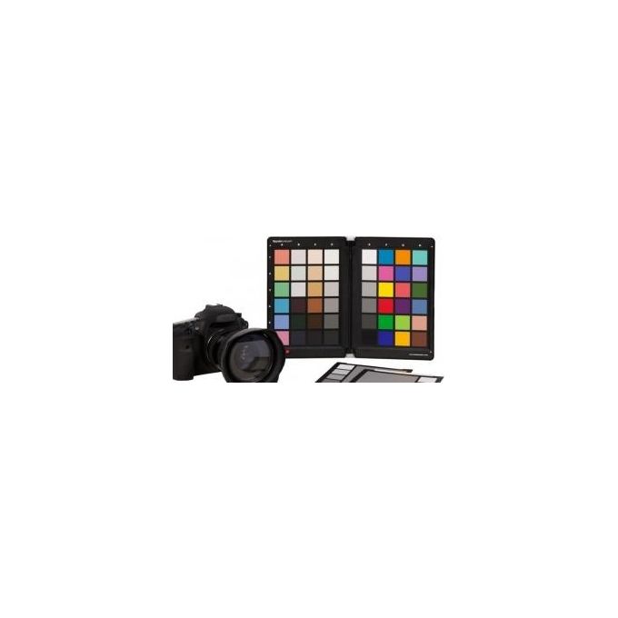 Datacolor SCK100 Spyder Checkr Scheda di Calibrazione Colore con 48 Patch e Software per Adobe Lightroom Photoshop Hasselblad Phocus colore Nero