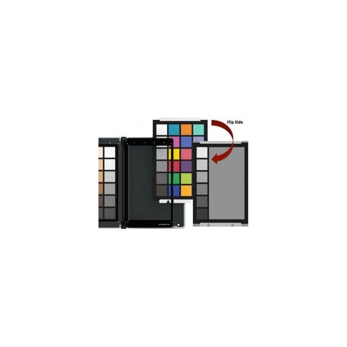 Datacolor SCK100 Spyder Checkr Scheda di Calibrazione Colore con 48 Patch e Software per Adobe Lightroom Photoshop Hasselblad Phocus colore Nero