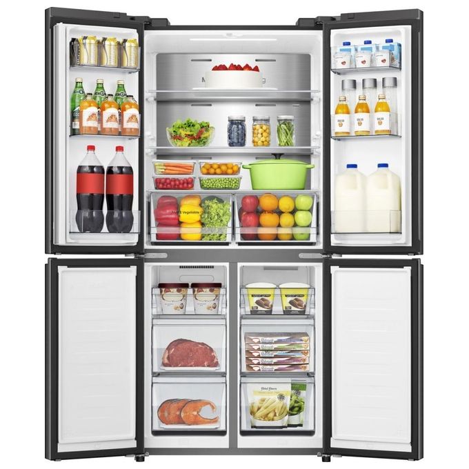 Hisense RQ5P470SAFE Frigorifero 4 Porte 483 L 178 cm Classe E 37 dB Total No Frost WiFi colore Nero