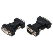 Digitus AK-320505-000-S Adattatore Video DVI-I 24+5 Femmina a VGA HD D-Sub 15 Poli Maschio Dual-Link risoluzione 1920x1200 colore Nero