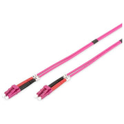 Digitus cavo fibra ottica lc a lc multimode duplex 50-125 mt.5 om4
