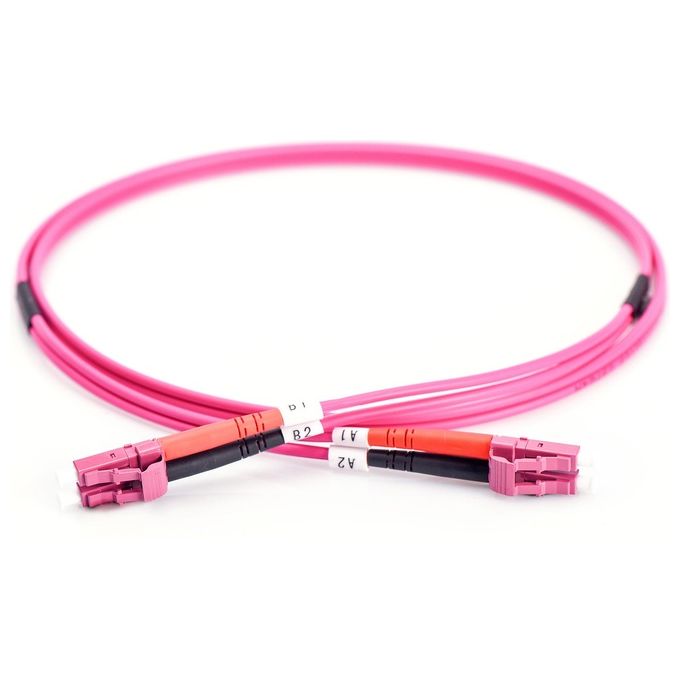 Digitus cavo fibra ottica lc a lc multimode duplex 50-125 mt.2 om4