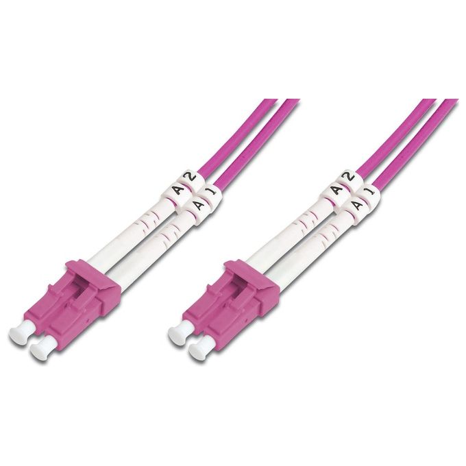 Digitus cavo fibra ottica lc a lc multimode duplex 50-125 mt.1 om4