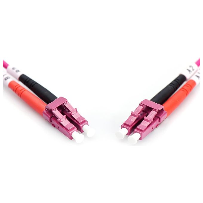Digitus cavo fibra ottica lc a lc multimode duplex 50-125 mt.2 om4
