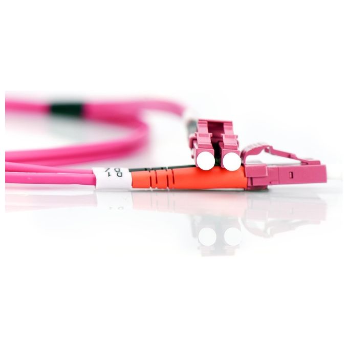 Digitus cavo fibra ottica lc a lc multimode duplex 50-125 mt.5 om4