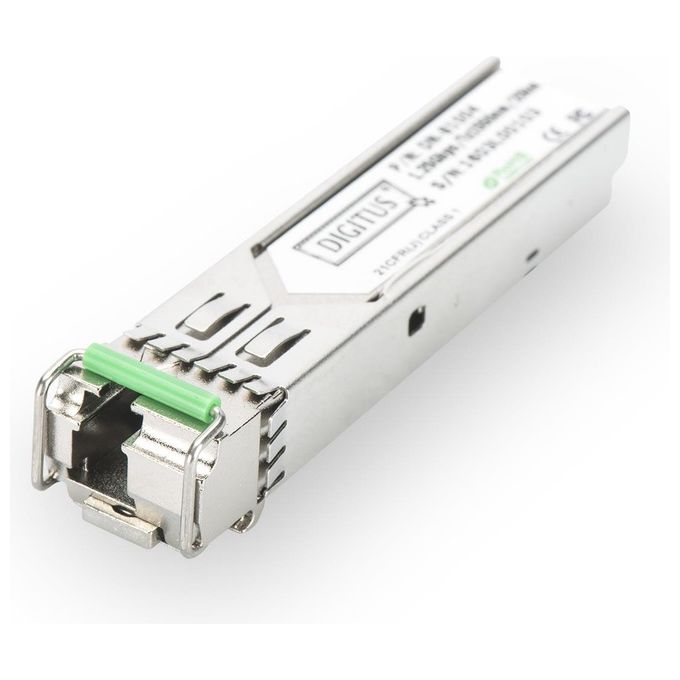 Digitus Modulo Gbic Sfp con Compatibilita' HP 1.25 Gb-s 20 Km Dotato di Funzione Ddm
