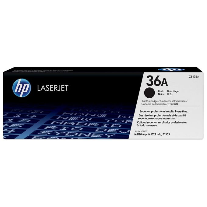 HP 36A Toner Originale HP, Standard, Nero