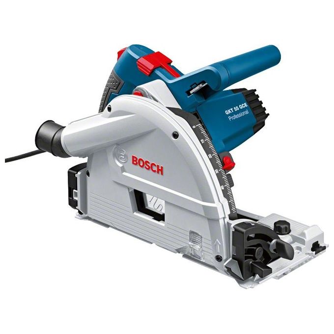 Bosch Professional 0601675001 GKT 55 GCE Sega a immersione 1400 W 165 mm velocita' regolabile con sistema aspirazione polvere colore Nero