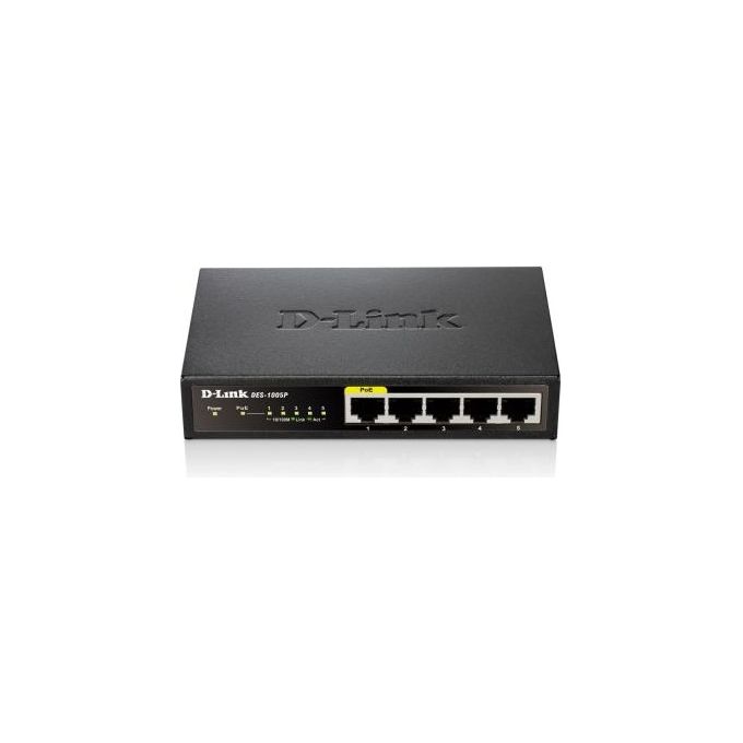 D-link 5-port 10-100mbps Fast Switch