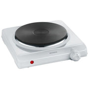 Severin KP 1091 Piastra Elettrica 1500 W Regolazione Continua Temperatura Superficie in Ghisa colore Bianco