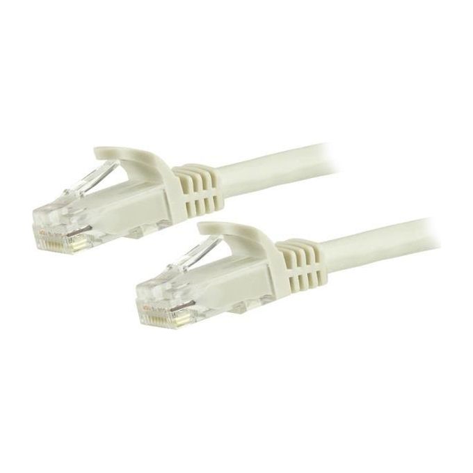 StarTech.com Cavo Patch Antigroviglio Cat6 Utp Colore Bianco