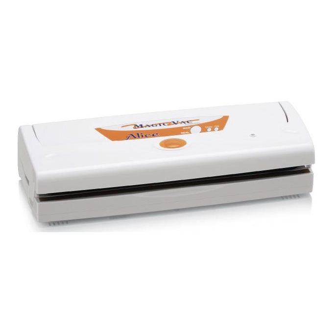 Magic Vac V952PK1 Alice Macchina per Sottovuoto 800 mbar 140 W Doppio Filtro colore Bianco