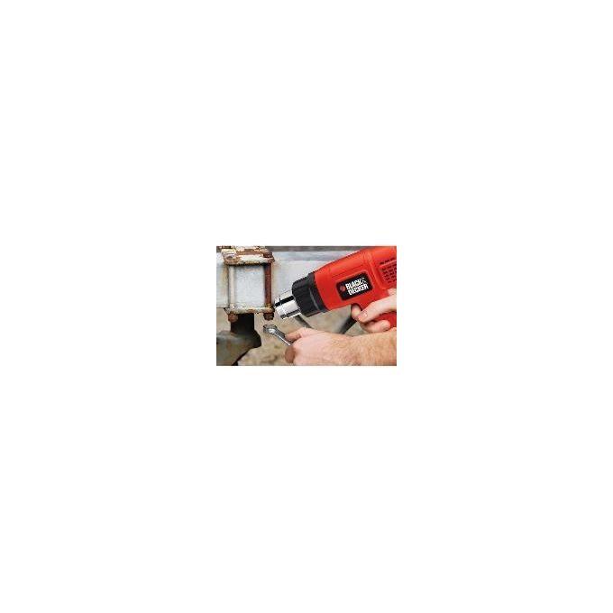 Black+decker KX1650 Pistola Termica Sverniciatore 1750W 2 temperature 460°C 600°C cavo 2m