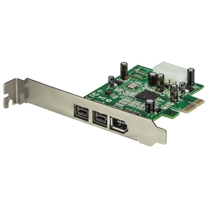 StarTech.com Scheda Pci Express Firewire 2b 1a 1394 A 3 Porte