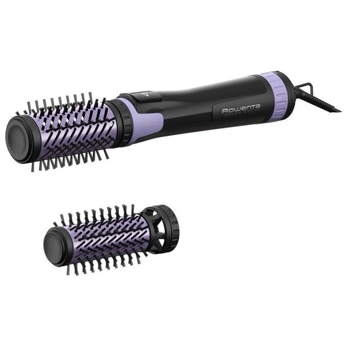 Rowenta CF9527F0 Brush Activ Spazzola ad aria calda 1000W Ionica Ceramica 3 velocita' 2 spazzole colore Nero Viola