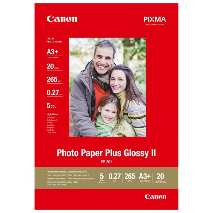 Canon Carta fotografica PP-201 A3+ 20 fogli