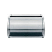 Brabantia Portapane in Acciaio Apertura a Scomparsa Medium Inox Satinato