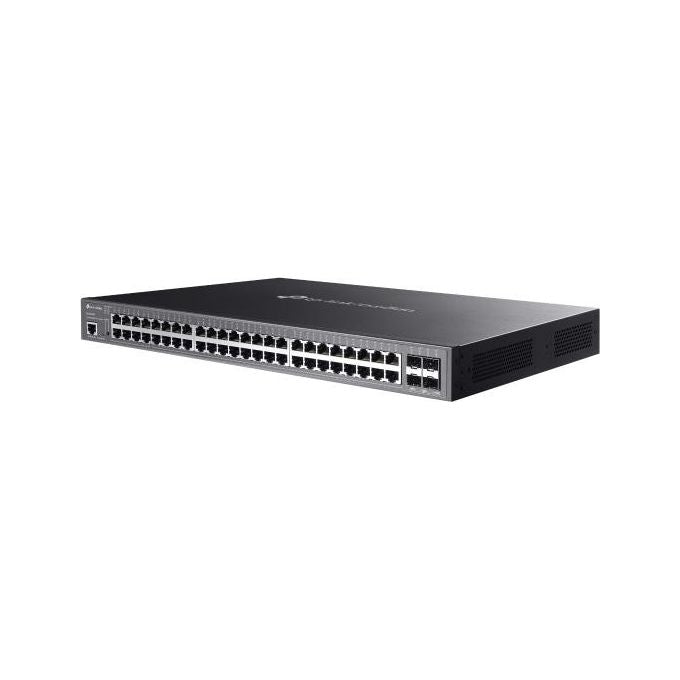 TP-Link SG3452XMPP Omada Switch Gestito L2+ 48 Porte Gigabit 40 Porte PoE+ 8 Porte PoE++ 750 W colore Nero