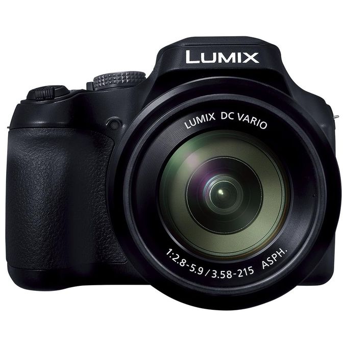 Panasonic DC-FZ82DE-K Lumix Fotocamera Bridge 18.1MP Zoom 60x 20-1200mm F2.8-5.9 Video 4K Mirino OLED Touch Screen USB-C colore Nero