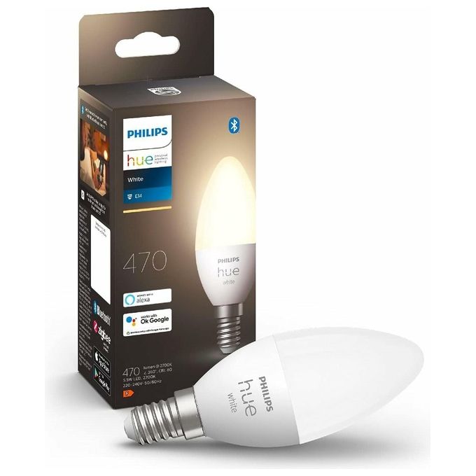 Philips Hue White Lampadina E14 5.5W