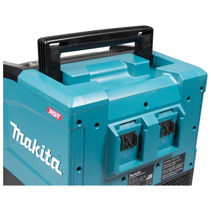 Makita MW001GZ Microonde Cordless 8 L 500 W con Display LED e Controllo Elettronico colore Nero Verde