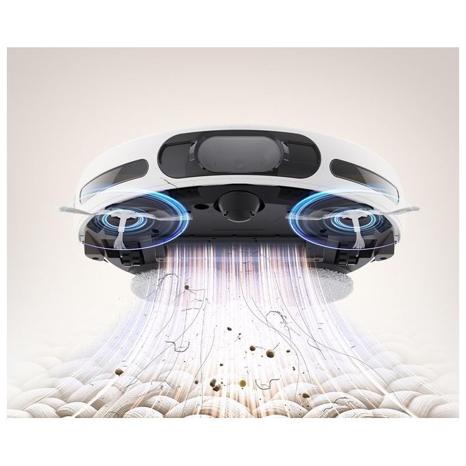 EZVIZ CS-RS20-PRO-PGA2 RS20 PRO Robot aspirapolvere Lavapavimenti connesso LiDAR 7200 Pa Wi-Fi autonomia 220 min colore Bianco