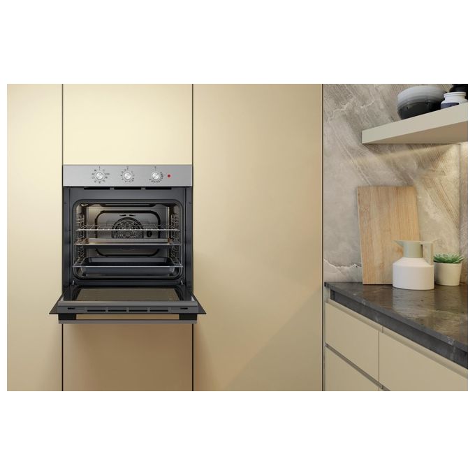 Whirlpool OMK38HU0X Elements Forno da incasso Elettrico 71 L Classe A 9 Funzioni SmartClean Cook3 (60x60x56 cm) colore Nero Inox