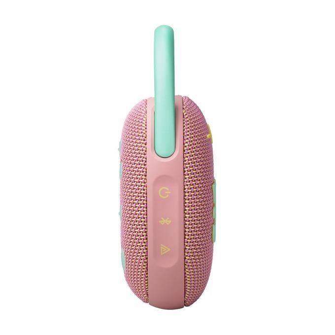 JBL JBLCLIP5PINK Clip 5 Cassa Bluetooth Portatile 7W IP67 Moschettone Integrato 12h Autonomia colore Rosa