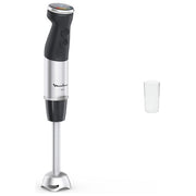 Moulinex DD6718 QuickChef+ Frullatore ad Immersione 1000 W 20 Velocita' Turbo Bicchiere 0,8 L colore Nero Acciaio Inox