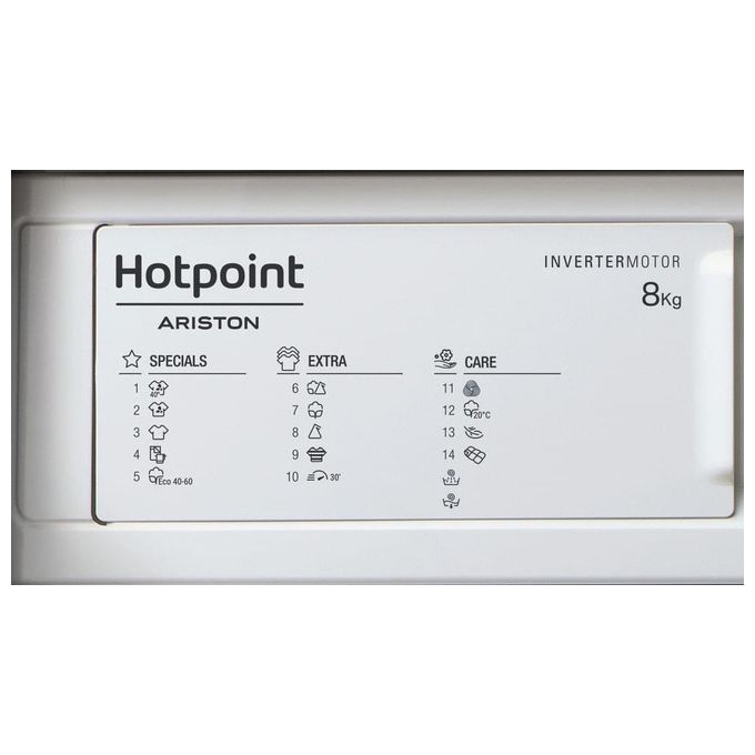 Hotpoint BI WMHG 81485 EU Lavatrice da Incasso 8Kg