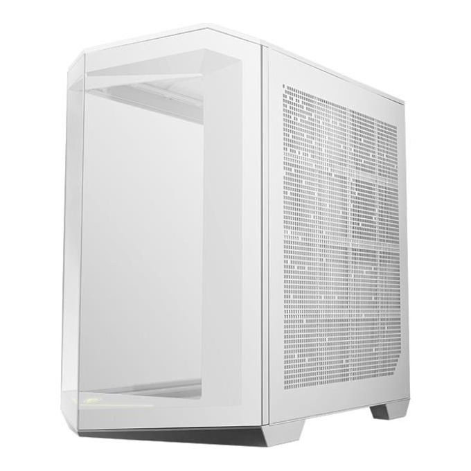 MSI MAG PANO 100R PZ Case Midi Tower ATX Gaming ARGB 4 Ventole 120 mm USB 3.2 Gen 2 Type-C colore Bianco