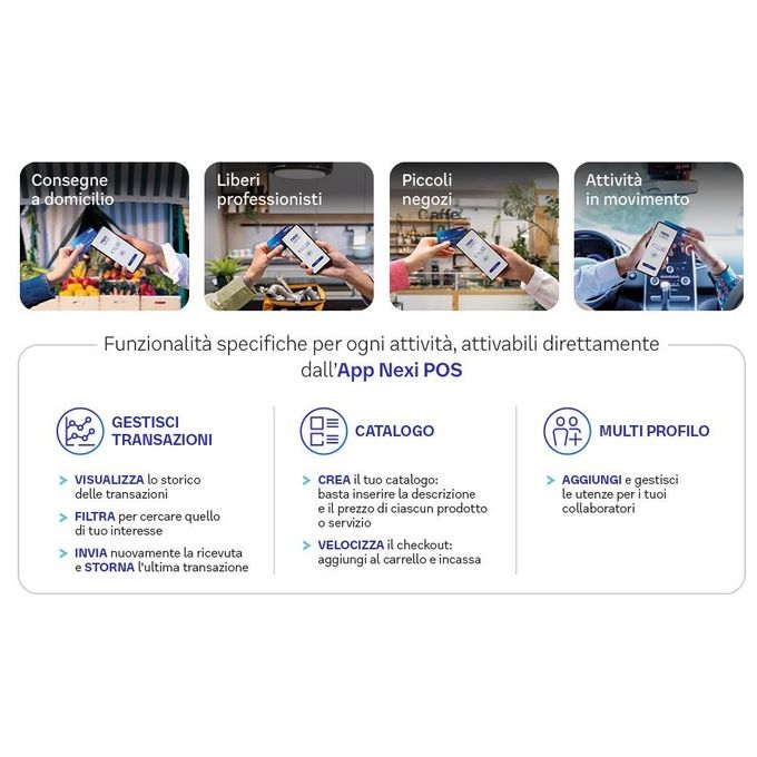 Nexi Lettore Carte di Credito nexi Softpos