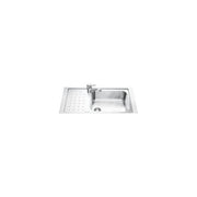 Smeg Lavello da incasso in acciaio inox AISI304 satinato 90cm Serie Stilla