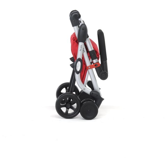 Foppapedretti Carrello Spesa Go Up Rosso + Tasca Termica