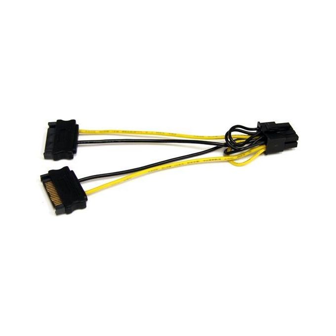 StarTech Adattatore cavo di alimentazione SATA a scheda video PCI Express 8 pin da 15 cm