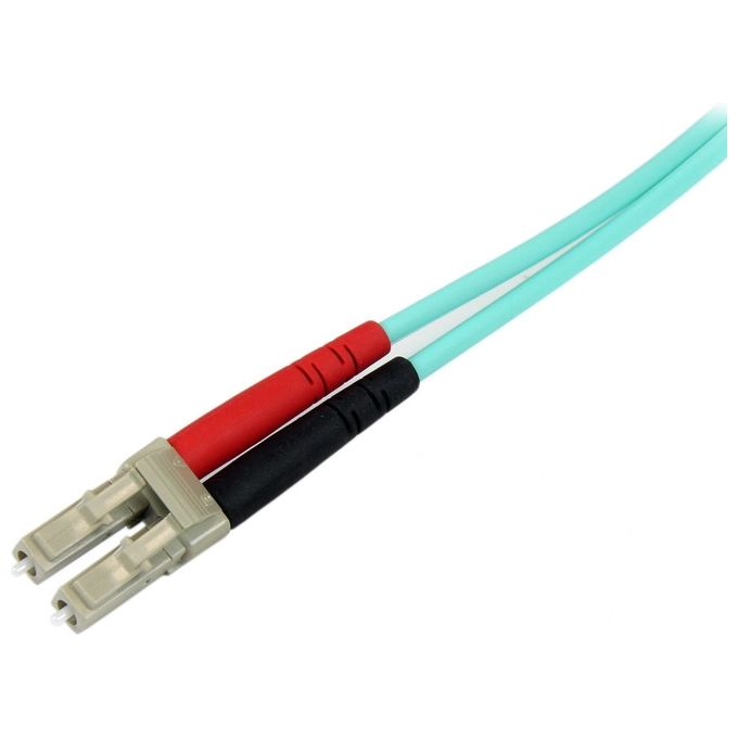 StarTech Cavo patch duplex LSZH fibra multimod. 50-125 2 m 10 Gb Aqua LC-SC