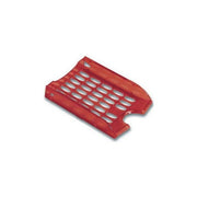 Fellowes Leonardi Portacorrispondenza Rosso Trasparente
