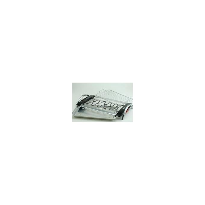 Ariete 732 Churrasco Grill - Barbeque elettrico con doppia griglia. Potenza 2000W