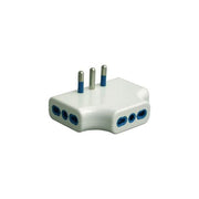 Adattatore 3 Prese Bianco 16A 87220
