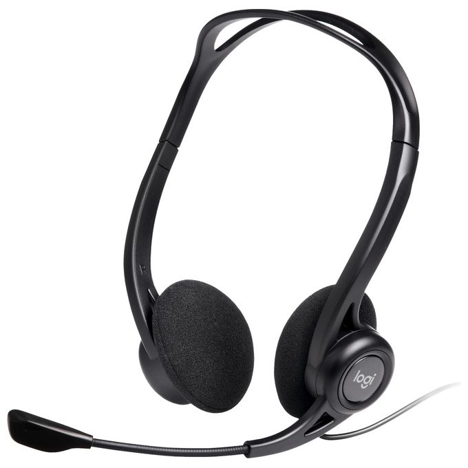 Logitech Cuffie Microfono oem Pc Headset 960 USB