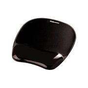 Fellowes Leonardi Mousepad Gelcrystals Supp Polso Ner