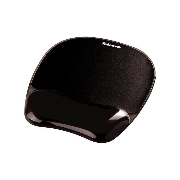 Fellowes Leonardi Mousepad Gelcrystals Supp Polso Ner
