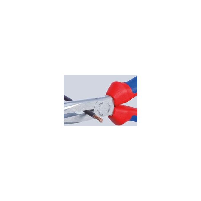 Knipex Pinza a Becchi Semitondi con Tronchese 200mm