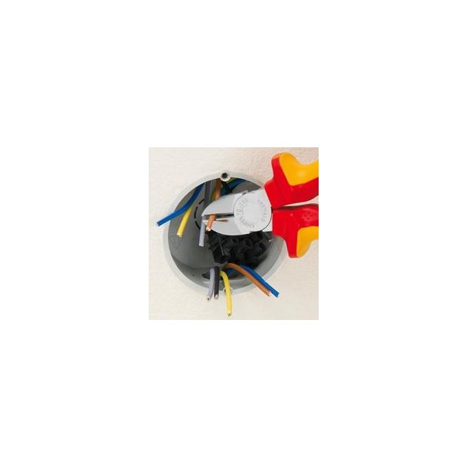 Knipex 70 02 125 Pinze Tagliafili Laterali 125 mm acciaio al vanadio 62 HRC DIN ISO 5749 colore Nero