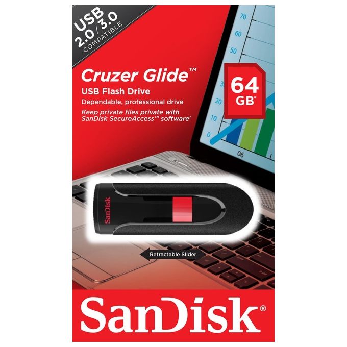Sandisk Cruzer Glide 64gb