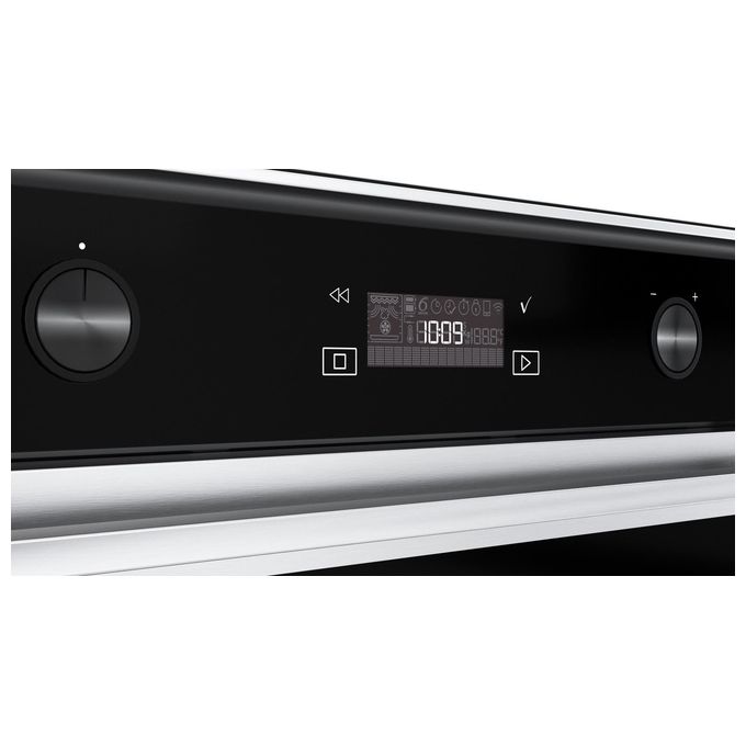 Whirlpool W7 OM5 4S P Forno Elettrico Multifunzione da Incasso Autopulente Capacita' 73 Litri Classe energetica A+ Tecnologia Sesto Senso Ready2cook Cook4 Cook3 Autopulente 8 Funzioni 60 cm Acciaio Inox