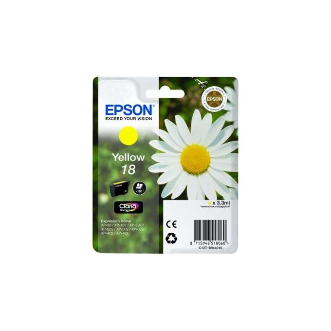 Epson Cartuccia Ink Margherita 18 Giallo