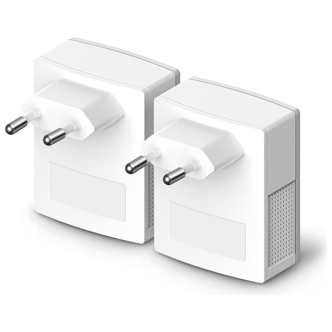 Tp-Link PA411KIT 500Mbit-s Powerline Collegamento Ethernet Lan Bianco 2 Pezzi